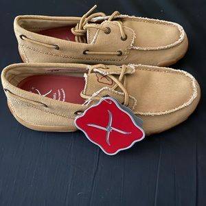 Twisted X Boot mens casual driving Mocs size 8